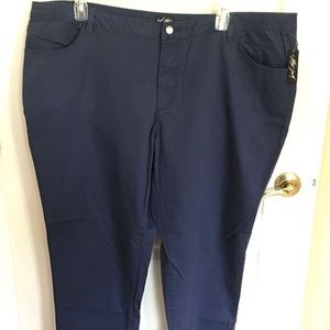 Lord & Taylor brand 24W dark blue jeans brand new